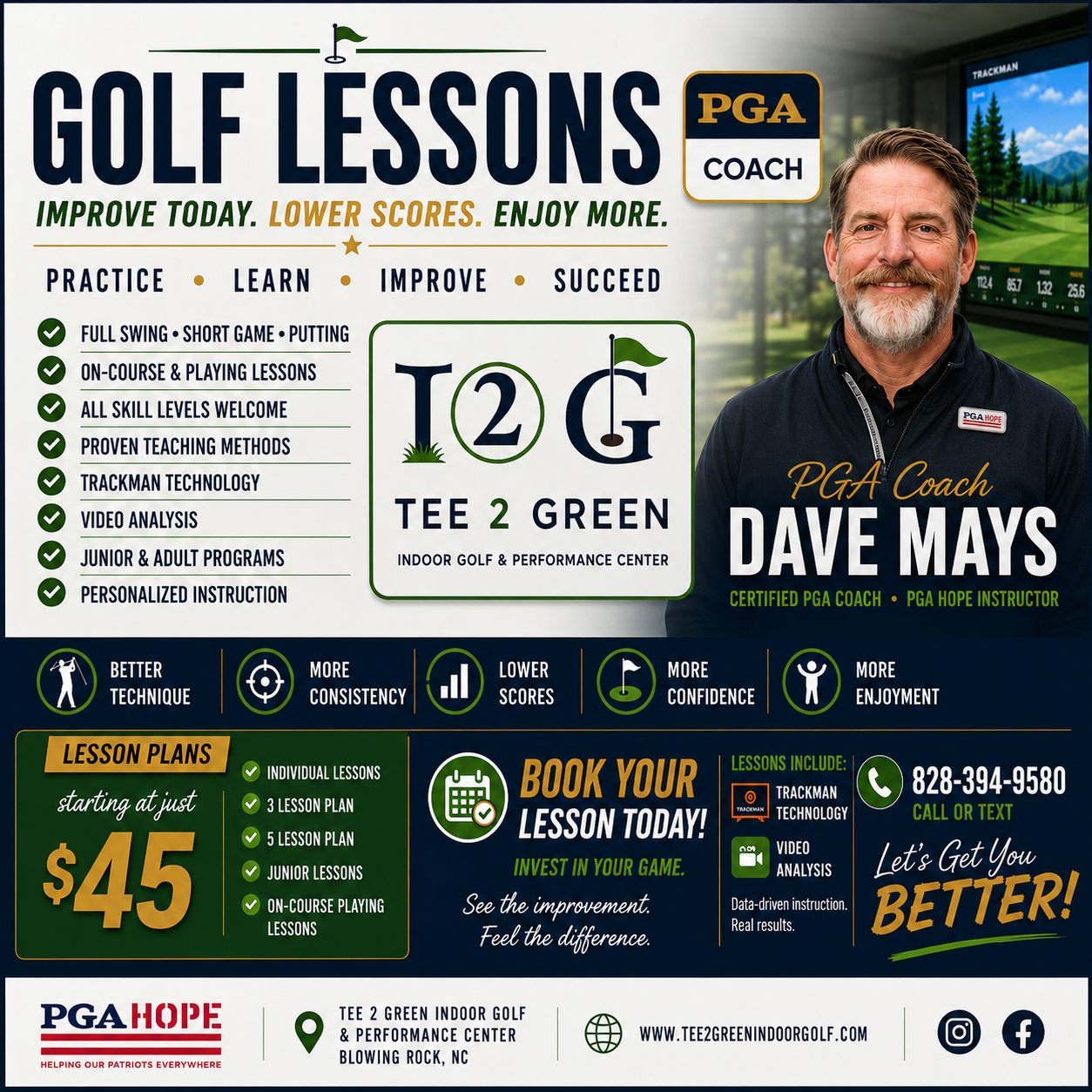 Swing into Success with Our PGA Coach Golf Lessons!